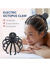 Masajeador de cabeza inteligente con forma de pulpo