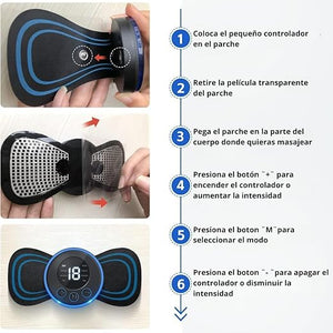 Masajeador eléctrico EMS para cuello